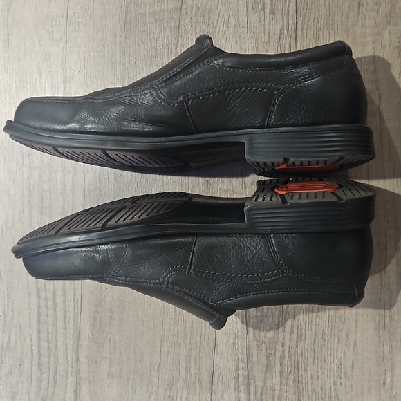 Rockport Men's Black Leather Slip-On Shoes size 10 - Picture 6 of 13
